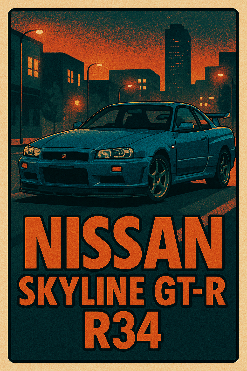 Nissan Skyline GT-R R34