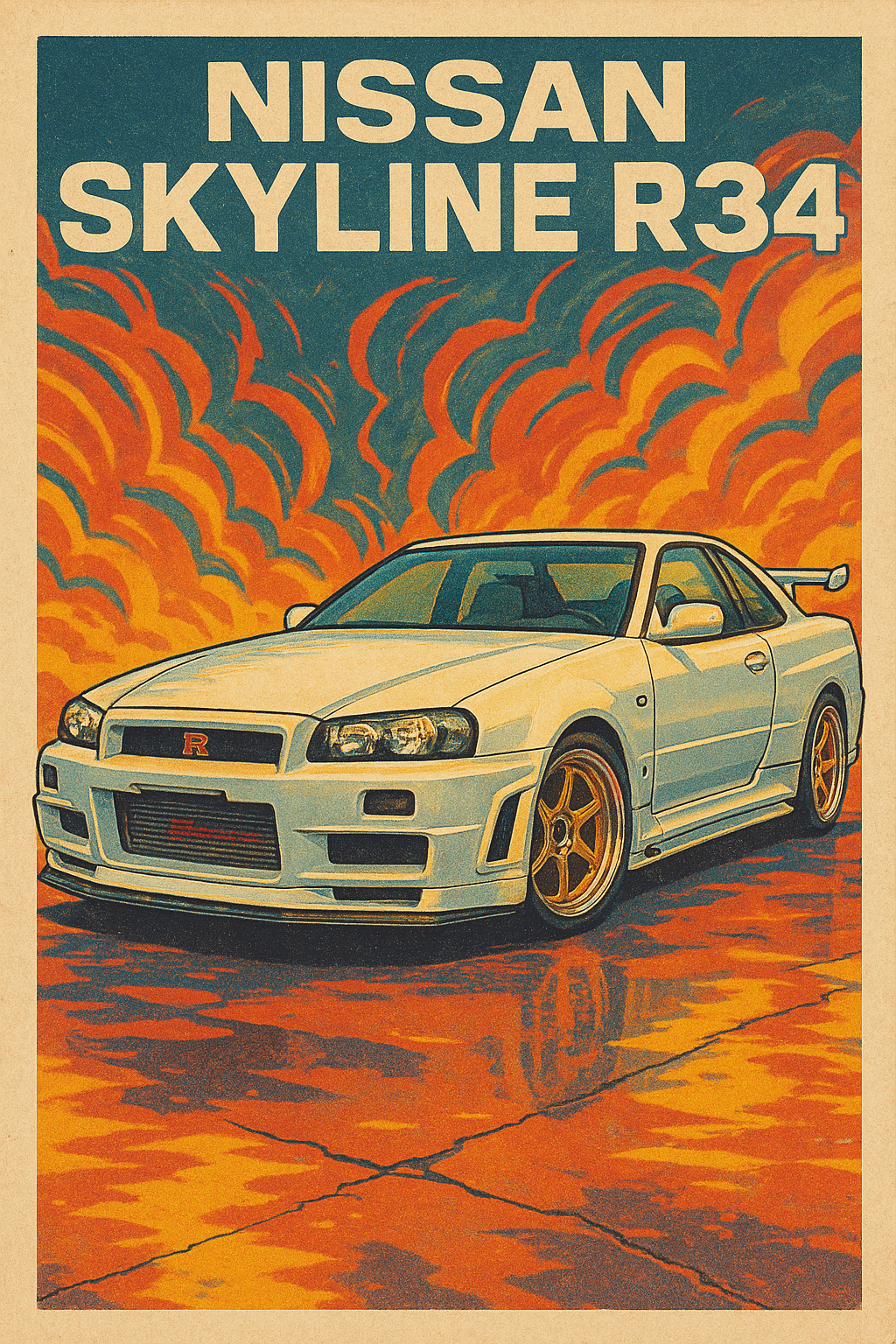 Nissan Skyline GT-R R34